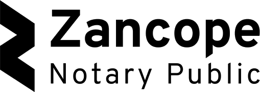 Zancope Notary logo